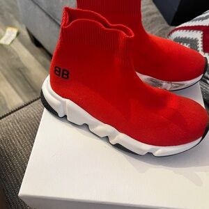 Balenciaga Sneaker Tess S. Gomma Maille Rosso